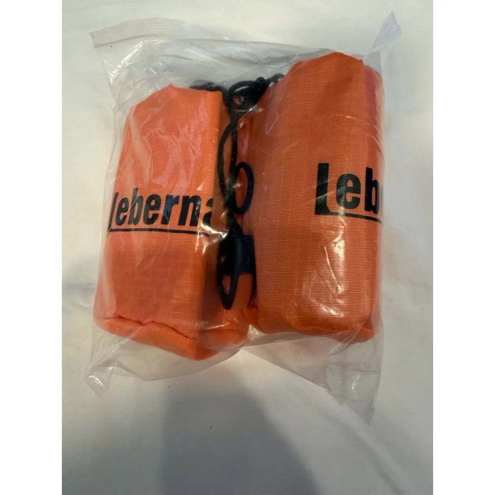 Leberna Emergency Sleeping Bag Thermal Mylar Bivy Sack Orange Survival Kit